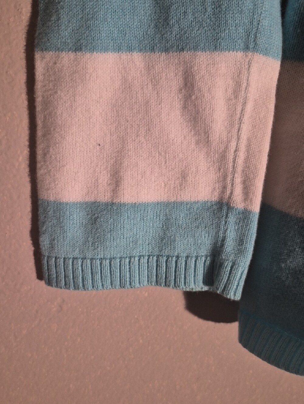 GAP White and Light Blue Striped Kids Sweater - Picture 8 of 8